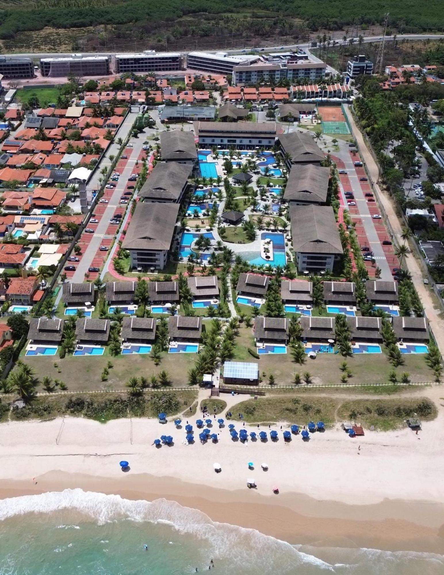 Luxuoso Flat 3 Quartos, Terreo, No Cupe Beach Living - Beira Mar De Pôrto das Galinhas Dış mekan fotoğraf