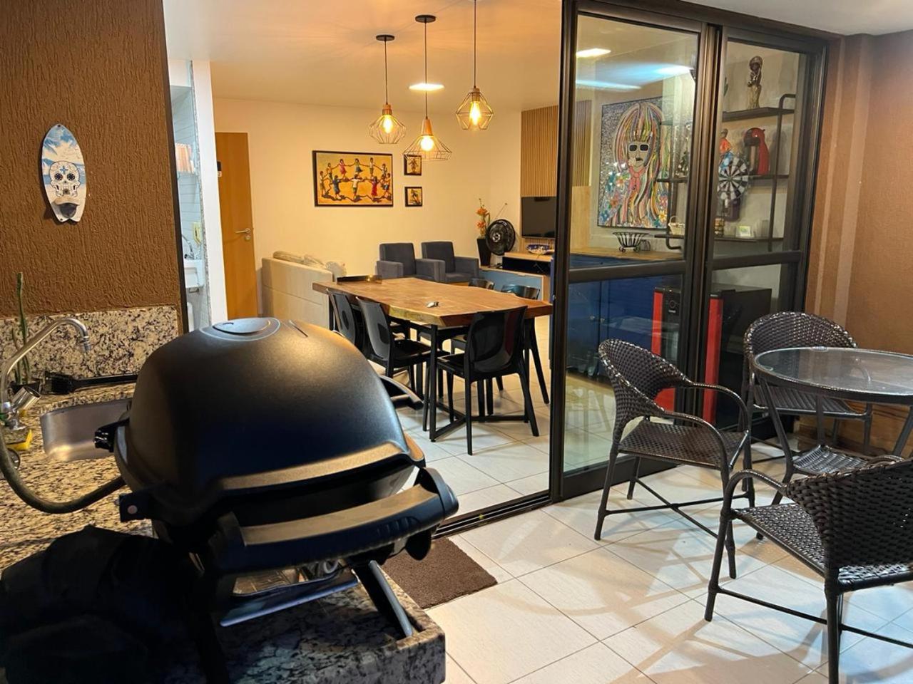 Luxuoso Flat 3 Quartos, Terreo, No Cupe Beach Living - Beira Mar De Pôrto das Galinhas Dış mekan fotoğraf