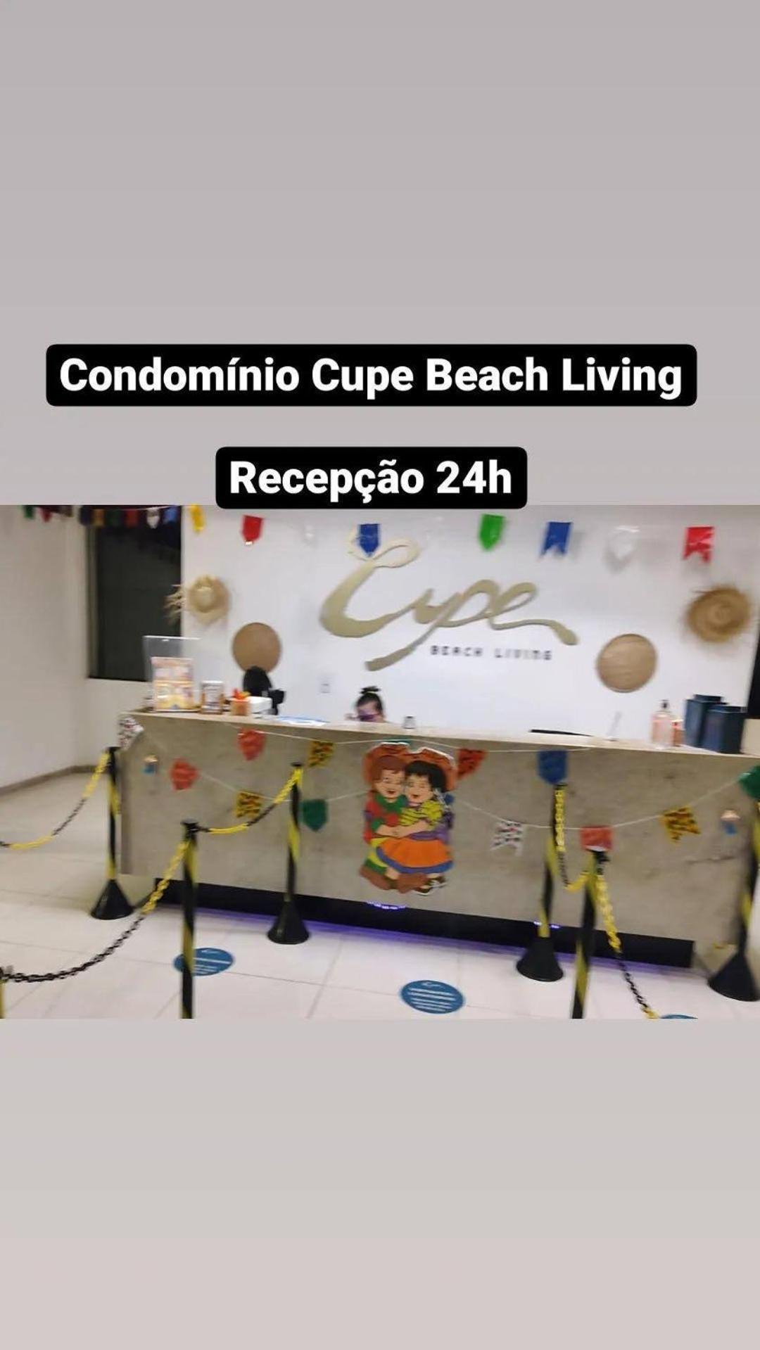 Luxuoso Flat 3 Quartos, Terreo, No Cupe Beach Living - Beira Mar De Pôrto das Galinhas Dış mekan fotoğraf