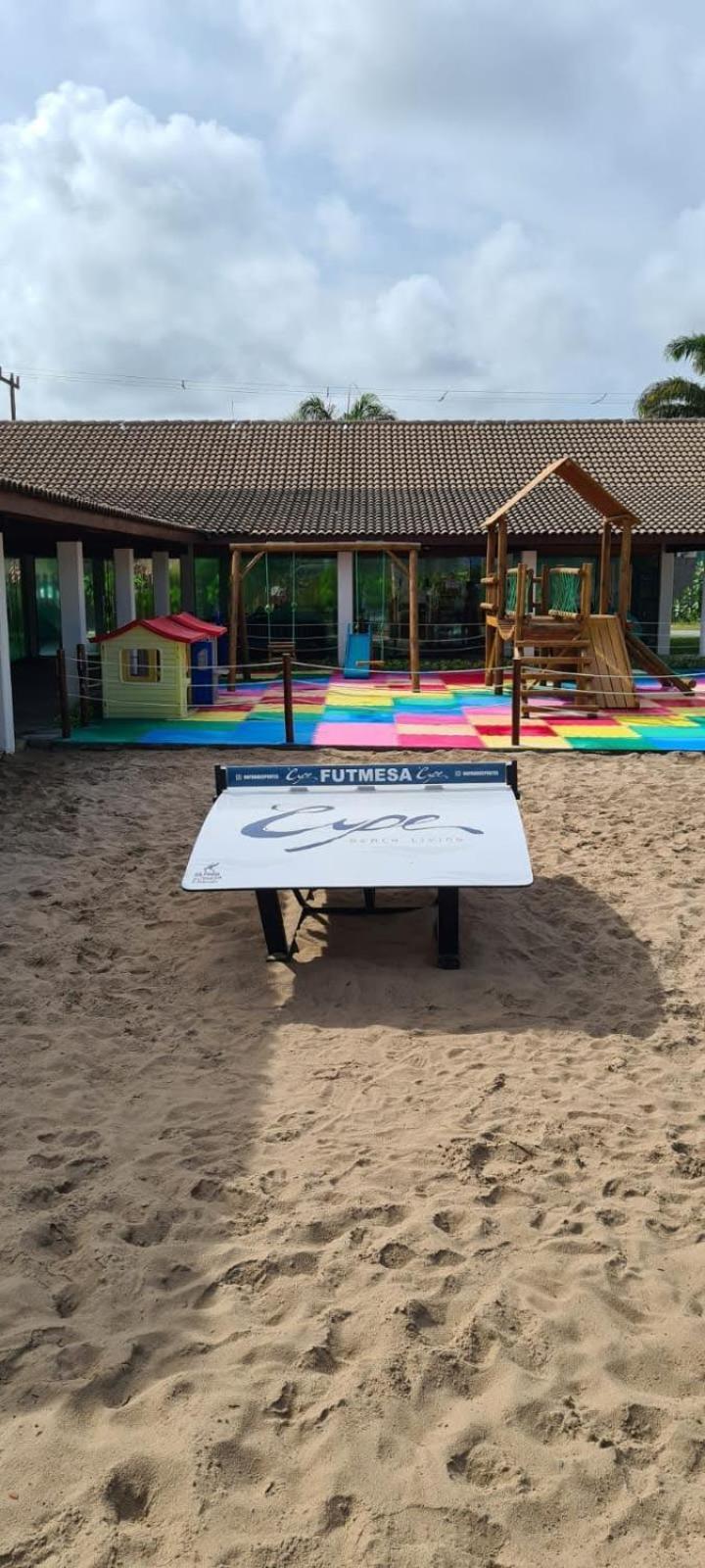 Luxuoso Flat 3 Quartos, Terreo, No Cupe Beach Living - Beira Mar De Pôrto das Galinhas Dış mekan fotoğraf