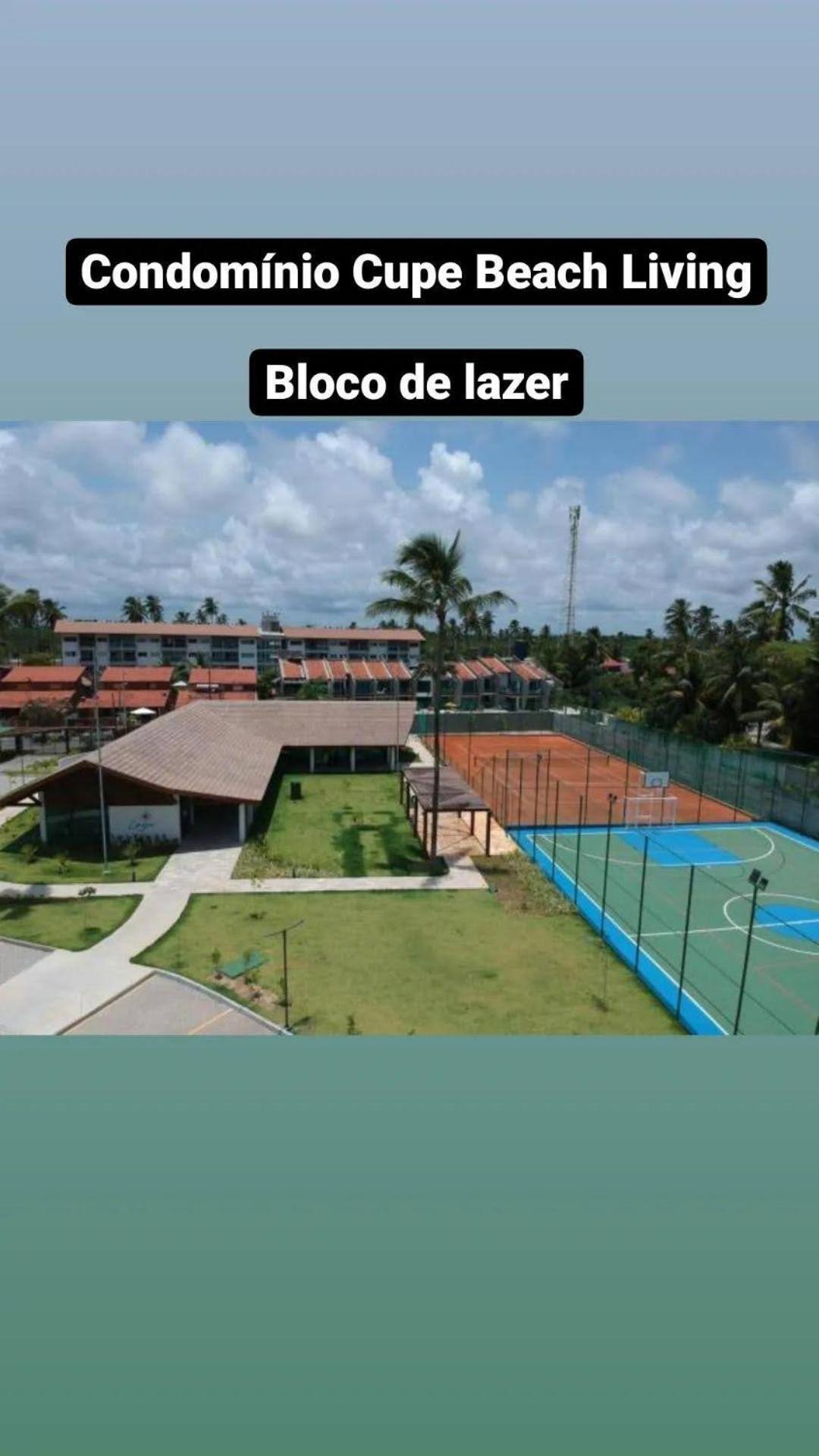 Luxuoso Flat 3 Quartos, Terreo, No Cupe Beach Living - Beira Mar De Pôrto das Galinhas Dış mekan fotoğraf