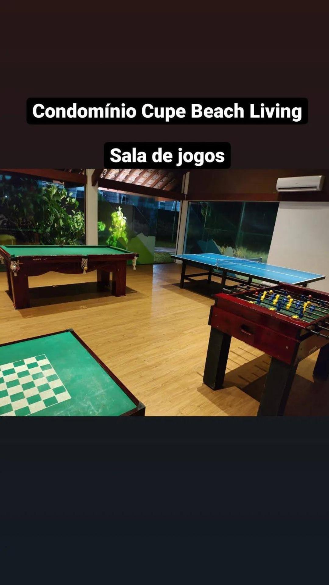 Luxuoso Flat 3 Quartos, Terreo, No Cupe Beach Living - Beira Mar De Pôrto das Galinhas Dış mekan fotoğraf