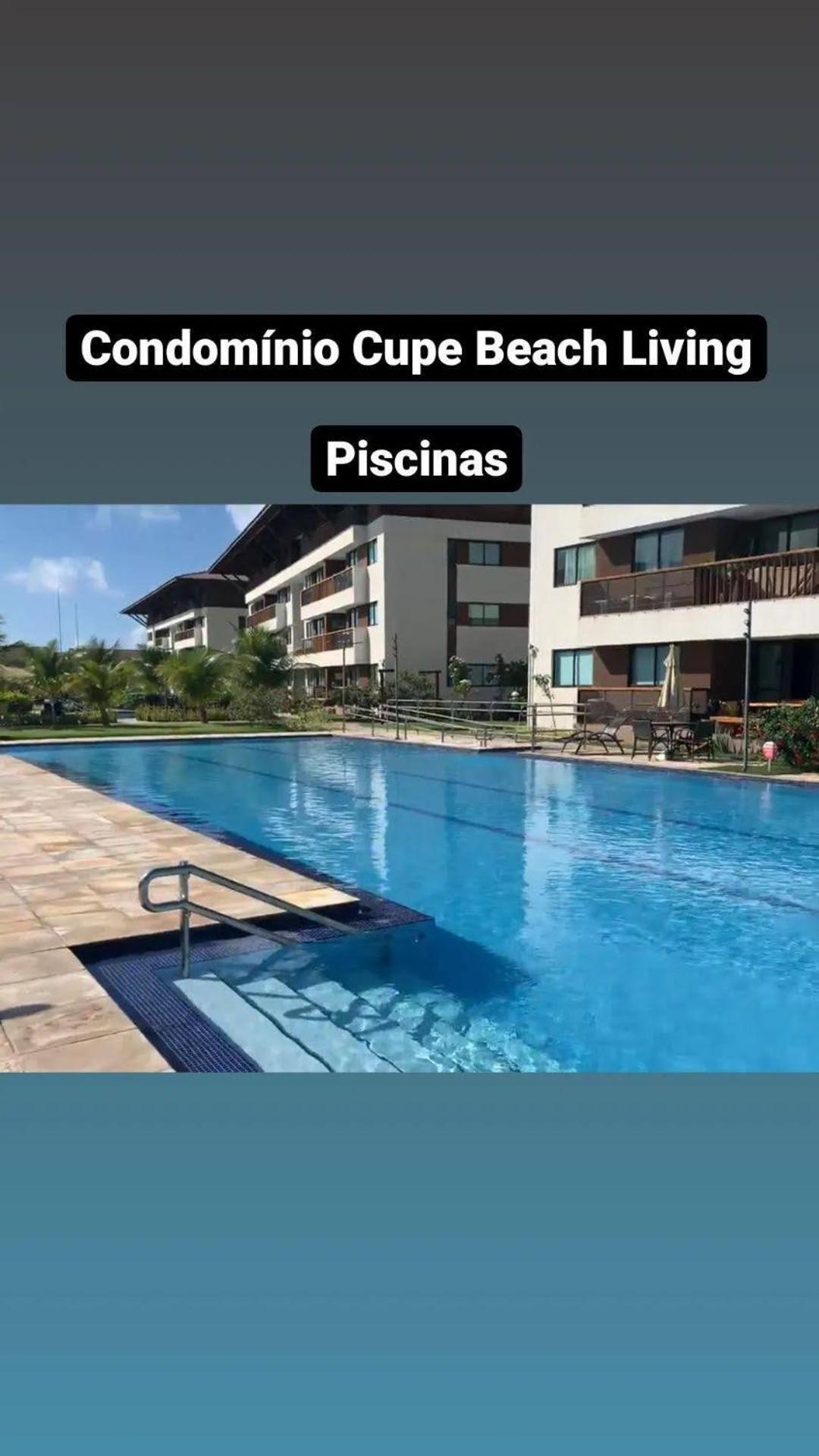 Luxuoso Flat 3 Quartos, Terreo, No Cupe Beach Living - Beira Mar De Pôrto das Galinhas Dış mekan fotoğraf