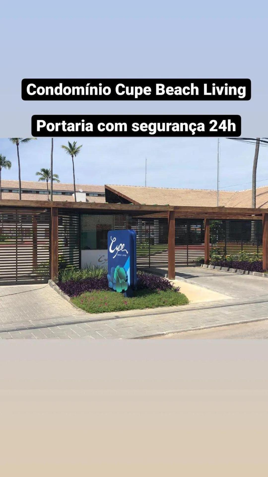 Luxuoso Flat 3 Quartos, Terreo, No Cupe Beach Living - Beira Mar De Pôrto das Galinhas Dış mekan fotoğraf