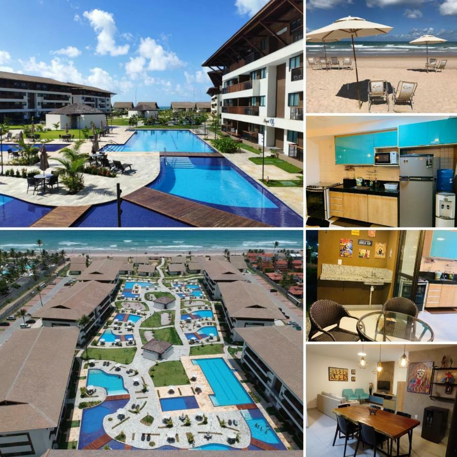 Luxuoso Flat 3 Quartos, Terreo, No Cupe Beach Living - Beira Mar De Pôrto das Galinhas Dış mekan fotoğraf